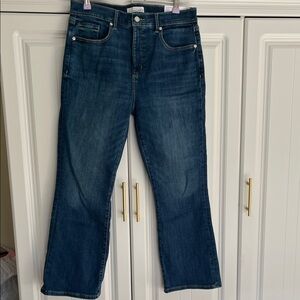 LOFT Deep Indigo Straight Leg Jeans